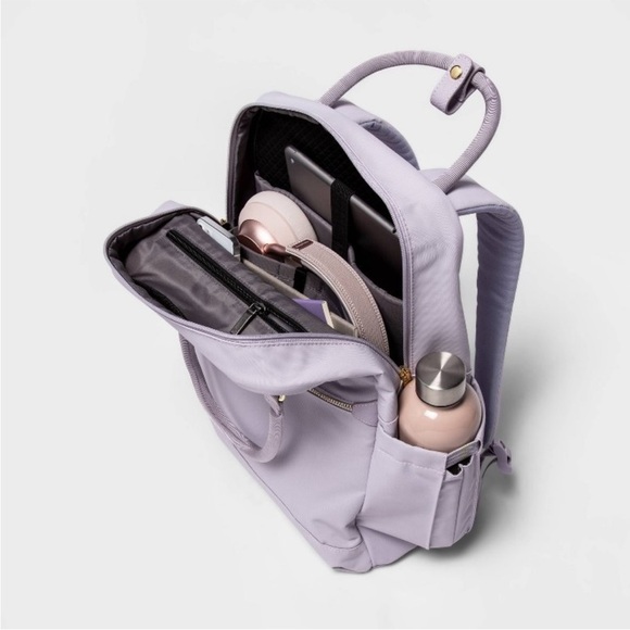 OPEN STORY NWT signature commuter backpack -thistle